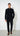 Men's Indo Western Jodhpuri Suit in Black