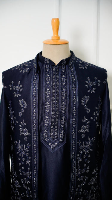 Designer Indo Western Kurta Jacket Set Heritage