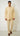 Men's Cream Indowestern Thread Embroidered Shrug Suit