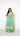 Sleeveless Sage Green Sarara Suit with Handwork Butti