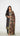Floral Digital Printed Kurti Suit with Zardozi Neckline