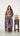Embossed Buttons and Zardozi Neckline Kurti Suit