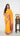 Yellow and Red Dual Shade Dola Silk Saree