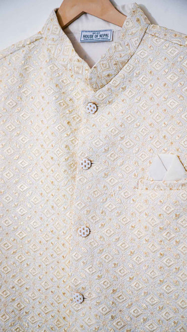 Malai Silk Nehru Jacket