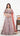 Multicolor Floral Handwork Lehenga with Contrast Shawl