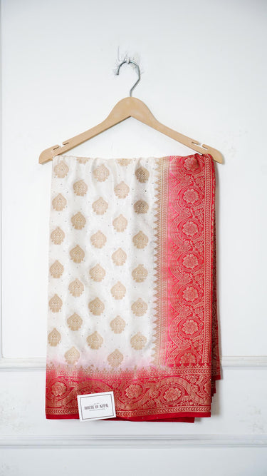 Dola Silk with Swarovski Saree