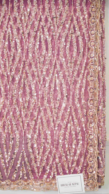 Net Hand Embroidered Saree Tyra