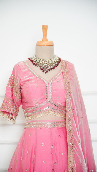 Fendi Handwork Lehenga Set Bloom