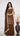 Brown Sequin Embroidered Sleeveless Sarara Suit