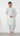 Creme Digital Printed Mens Kurta in Cotton