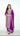 Banarasi Silk Women's Kurta Set in Dark Purple