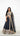 Black Zariwork Patti Border Lehenga in Silk