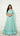 Light Blue Handembroidered Jaal Lehenga
