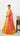 Multicolor Yellow Floral Handwork Lehenga with Contrast Shawl