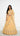 Gold Crepe Silk Lehenga with Handembroidery