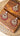 Maroon Earrings with Bindi Riha - House of Nepal