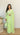 Mint Green Handwork Saree with Boutique Blouse,Belt and Potli