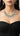 Emerald American Diamond Necklace With Earrings JewelSculpt