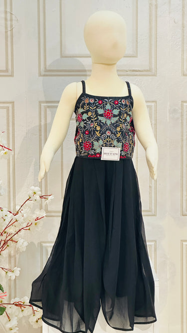 Black Georgette Kurta Salwar Set