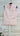 Pink and White Shimmer Emroidered Nehru Jacket - House of Nepal