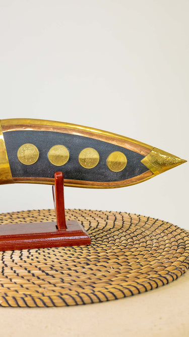 12 inches Dragon Khukuri With Stand