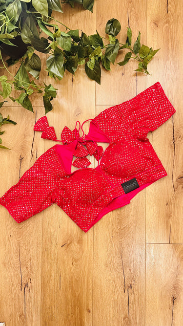 Half Sleeve Pink Boutique Blouse Vibrant Vixen - House of Nepal
