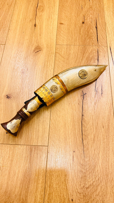 9 Inches Nepalese Souvenir Khukuri with Stand - House of Nepal