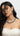 Black American Diamond Necklace And Earring Rupi