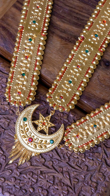 Nepali Traditional Gold Imitation Sirbindi