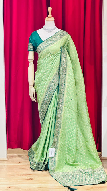 Dola Silk Handwork Saree