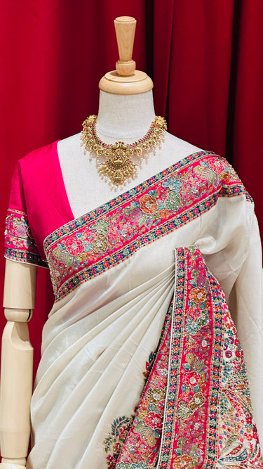 Meena Kari Pure Silk Saree