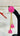 Pink Long Chain Tassel Jhumka Amaryllis - House of Nepal