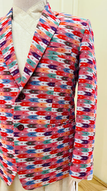 Dhaka Blazer in Red