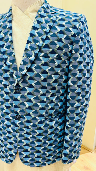 Dhaka Blazer in Blue
