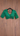 Half Sleeve Green With Mirror Work Boutique Blouse
