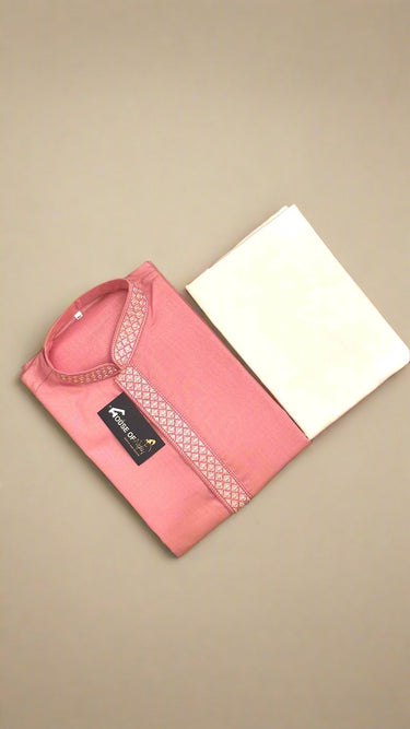Cotton Kurta Pink - House of Nepal