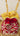 Red Bead Embroidered Hand Bag Vina - House of Nepal
