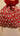 Red Bead Embroidered Hand Bag Hira - House of Nepal