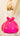Hot Pink Pearl Embroidered Velvet Hand Bag Macha - House of Nepal