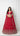 Red Hand Embroidered Fendi Lehenga