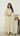 Gold Cosmos Handwork Anarkali with Chudidar and Shawl