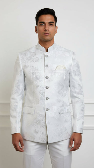 Jacquard Jodhpuri Mens Suit Stellar - House of Nepal