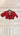 Half Sleeve Designer Blouse Red Perfection - House of Nepal