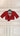 Half Sleeve Designer Blouse Red Perfection - House of Nepal