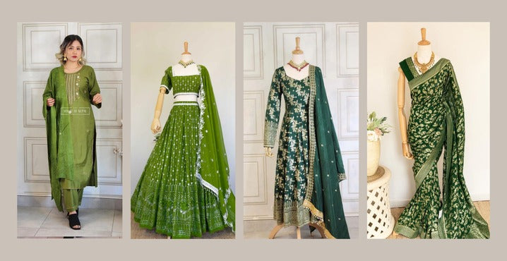 How to Accessorize Modern Mehendi Outfits Effortlessly? – House of Nepal
