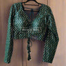 Full Sleeve Sequence Boutique Blouse - House of Nepal