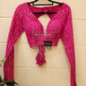 Full Sleeve Pink Boutique Blouse - House of Nepal