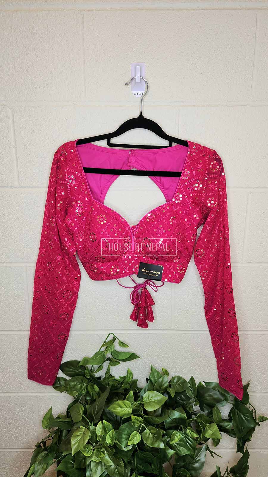 Full Sleeve PinK Boutique Blouse