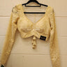 Full Sleeve Golden Boutique Blouse - House of Nepal