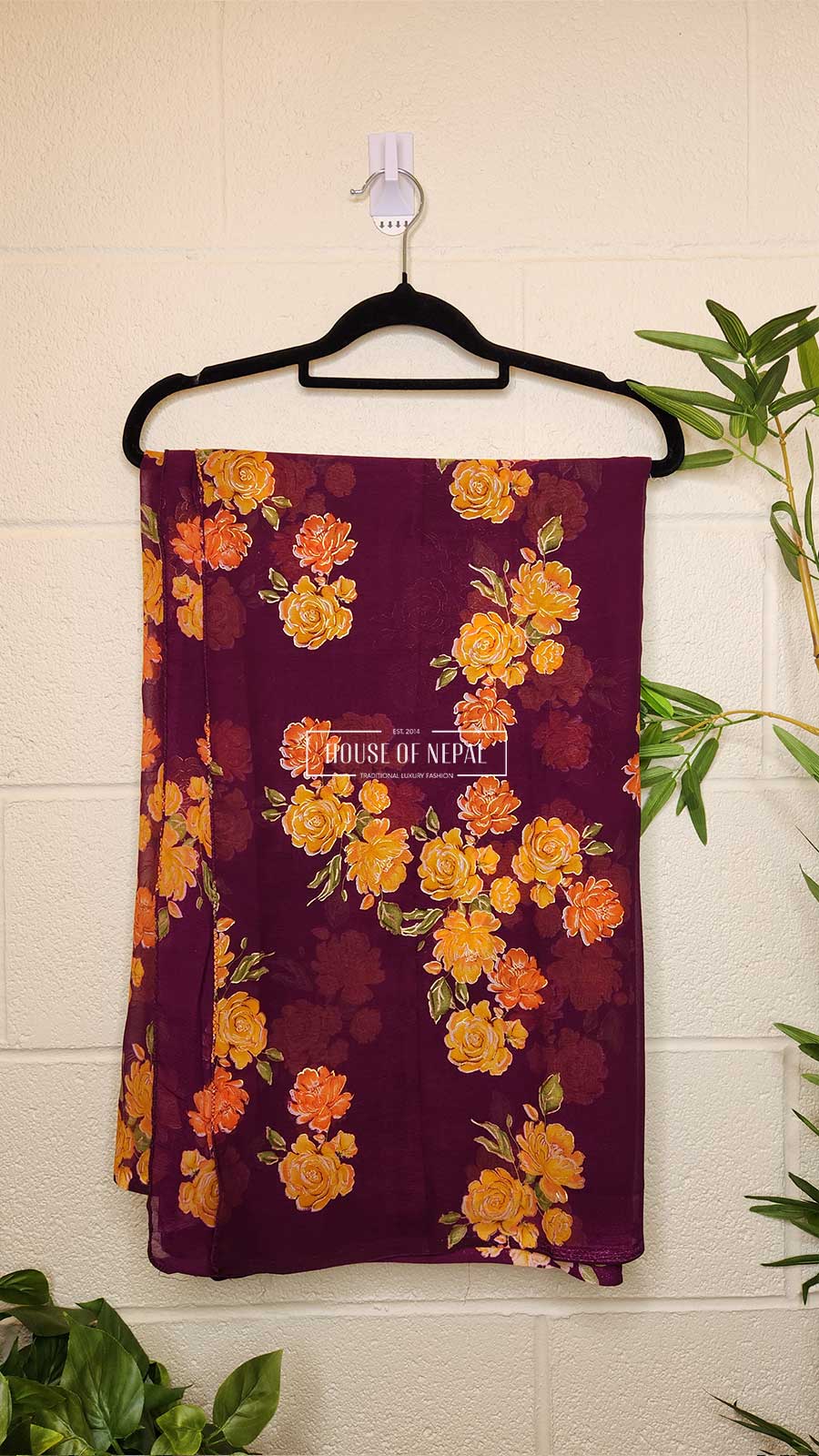 Floral Printed Saree